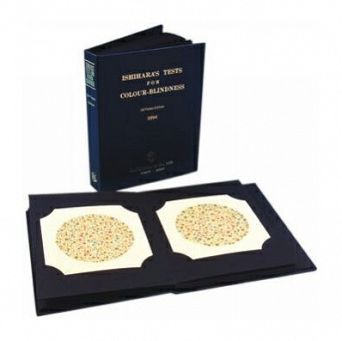 TABLICA ISHIHARY - 24 TABLICE (TEST ISHIHARY, TABLICA PSEUDOIZOCHROMATYCZNA)