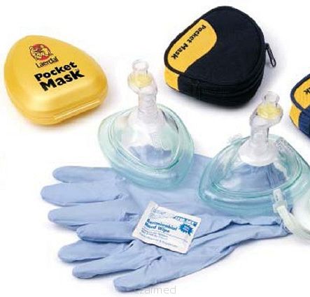 Maska kieszonkowa - przypinana do paska