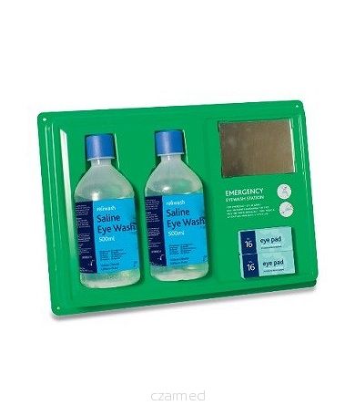 Zestaw do płukania oka - stacja otwarta