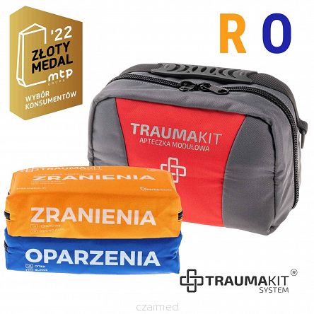 TRAUMA KIT Apteczka Modułowa RO - Domowa - Torba 2 (czerwony)