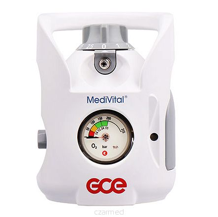 Butla tlenowa 2,7 L Aluminiowa z reduktorem zintegrowanym MEDIVITAL 