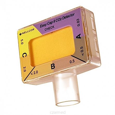 Detektor CO2 czujnik dla dorosłych do rurki intubacyjnej (EasyCAPII)
