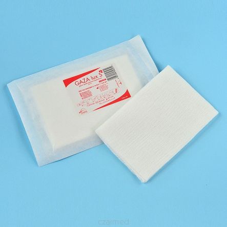Kompresy z gazy jałowe 10cm x 10cm