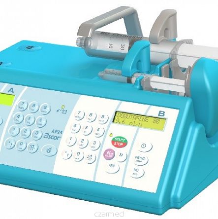 Pompa infuzyjna dwustrzykawkowa AP 24 +