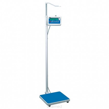 Elektroniczna waga medyczna gabinetowa podłogowa Radwag z wzrostomierzem i BMI 100/200 OW klasa III