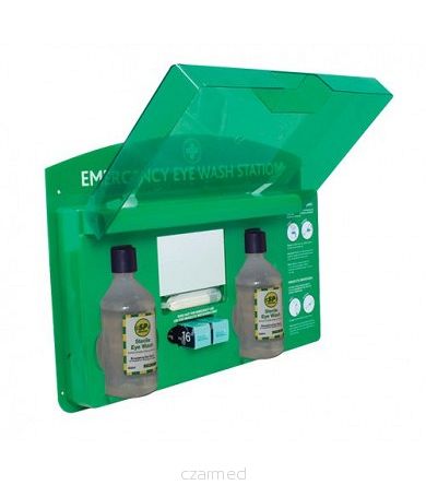 Zestaw do płukania oka - stacja zamknięta