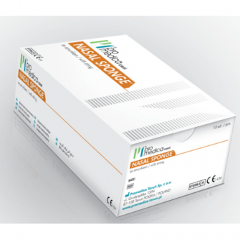 Tampon donosowy NASAL SPONGE ze sznurkiem 