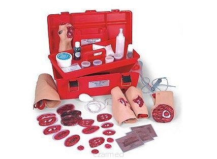 Zestaw pozoracji ran wielofunkcyjny, wieloelementowy