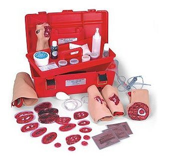 Zestaw pozoracji ran wielofunkcyjny, wieloelementowy