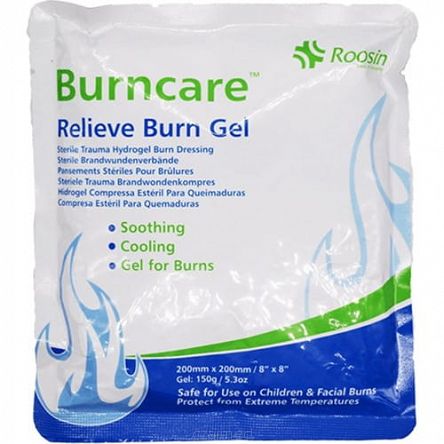 Opatrunek hydrożelowy BurnCare 20 cm x 20 cm 