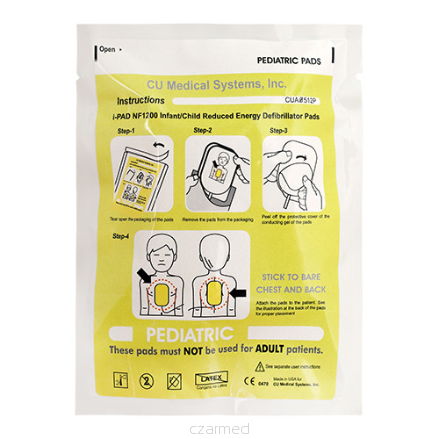 ELEKTRODY PEDIATRYCZNE CU MEDICAL I-PAD NF-1200