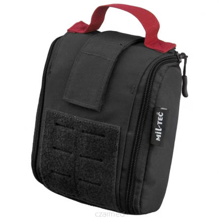 Apteczka Mil-Tec IFAK Laser Cut z wyposażeniem - black