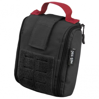 Apteczka Mil-Tec IFAK Laser Cut z wyposażeniem - black