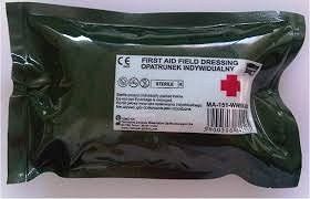 Opatrunek wodoszczelny indywidualny wojskowy W DUŻY