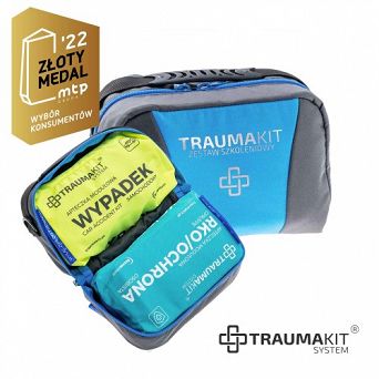 TRAUMA KIT Zestaw szkoleniowy AW - Instruktażowy - Torba 2 (niebieski)