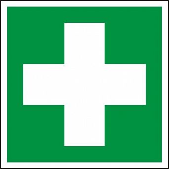 Oznakowanie apteczki KRZYŻ