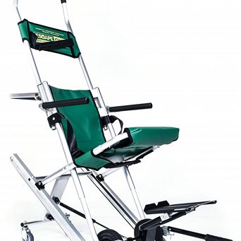 Krzesło ewakuacyjne ESCAPE-CARRY CHAIR CF transport w górę i w dół , wieszak i pokrowiec w zestawie