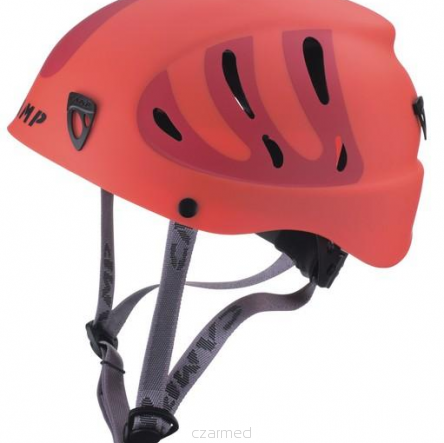 Kask ARMOUR - czerwony/pomarańczowy