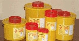 Pojemnik na odpady medyczne 1L