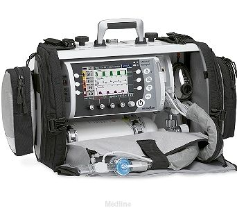 Respirator Medumat Transport na LIFE-BASE 4NG z pomiarem stężenia Co2