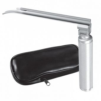 Zestaw laryngoskopowy z oświetleniem konwencjonalnym Miller z łyżką dla noworodków fig.0 + Mini uchwyt