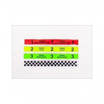 Opaska Triage - żółta