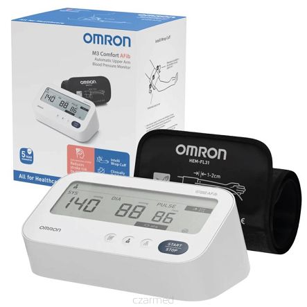 OMRON M3 Comfort AFIB HEM-7196-FLE Ciśnieniomierz naramienny