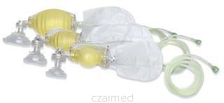 Resuscytator  (worek typu AMBU)  jednorazowy The Bag II Laerdal maska 5