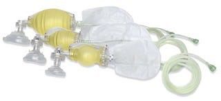 Resuscytator  (worek typu AMBU)  jednorazowy The Bag II Laerdal maska 5