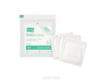 Kompresy z gazy jałowe 9cm x 9cm a'3 szt 