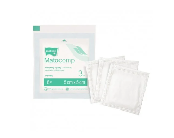 Kompresy z gazy jałowe 9cm x 9cm a'3 szt 