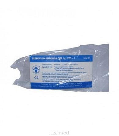 Zestaw do płukania oka ZPO-1