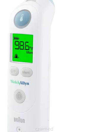 Termometr  do pomiaru temp. głębokiej WELCH ALLYN BRAUN TERMOSCAN PRO 6000