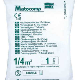 Gaza opatrunkowa jałowa 1/4 m2