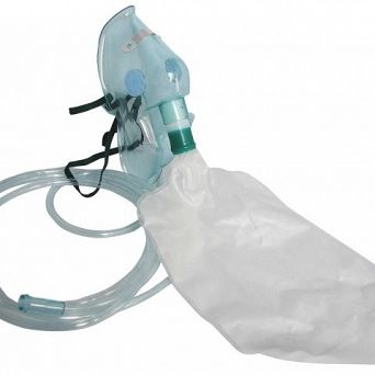 Maska tlenowa z rezerwuarem